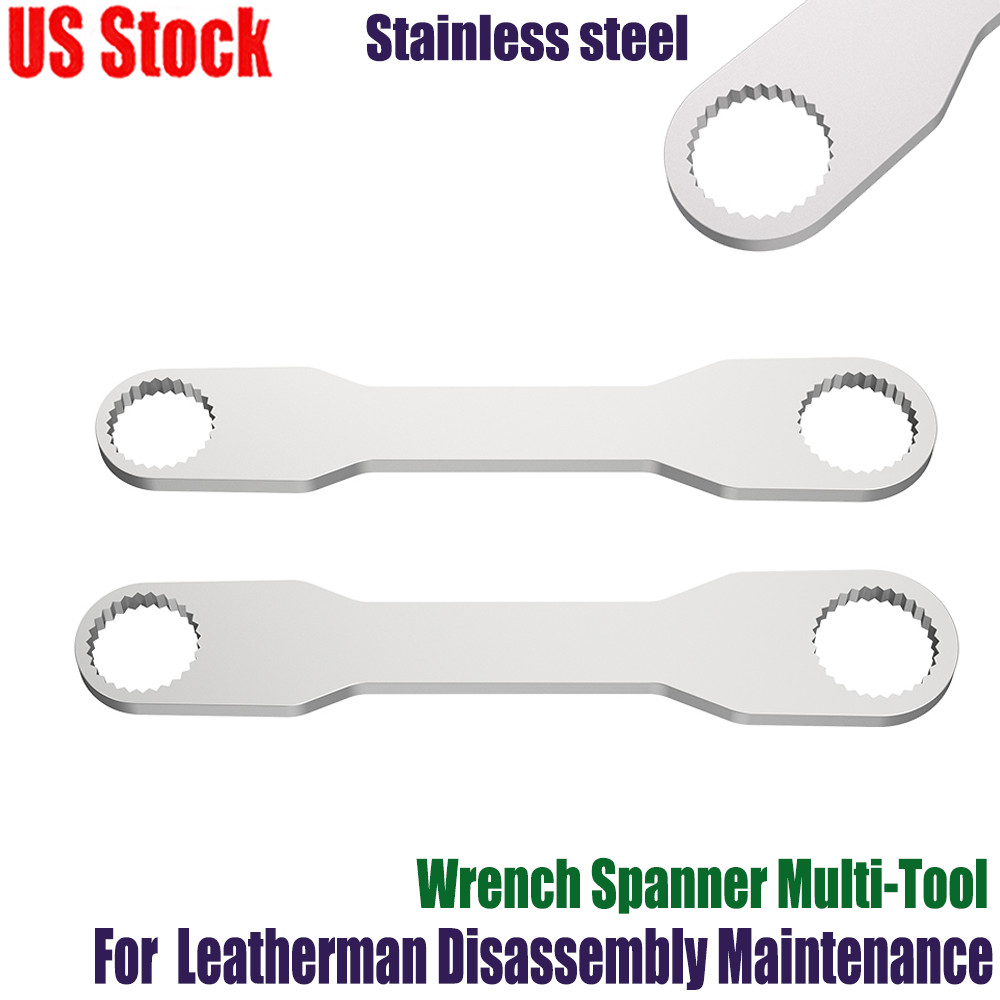 Slim Steel Parse Wrench Multitool Spanner For Leatherman Disassembly PAIR Tool
