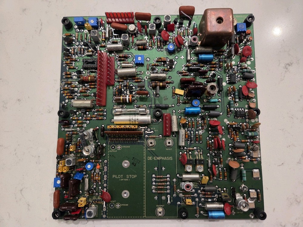 Vintage Motorola FM Stereo Decoder/Audio Processing Board