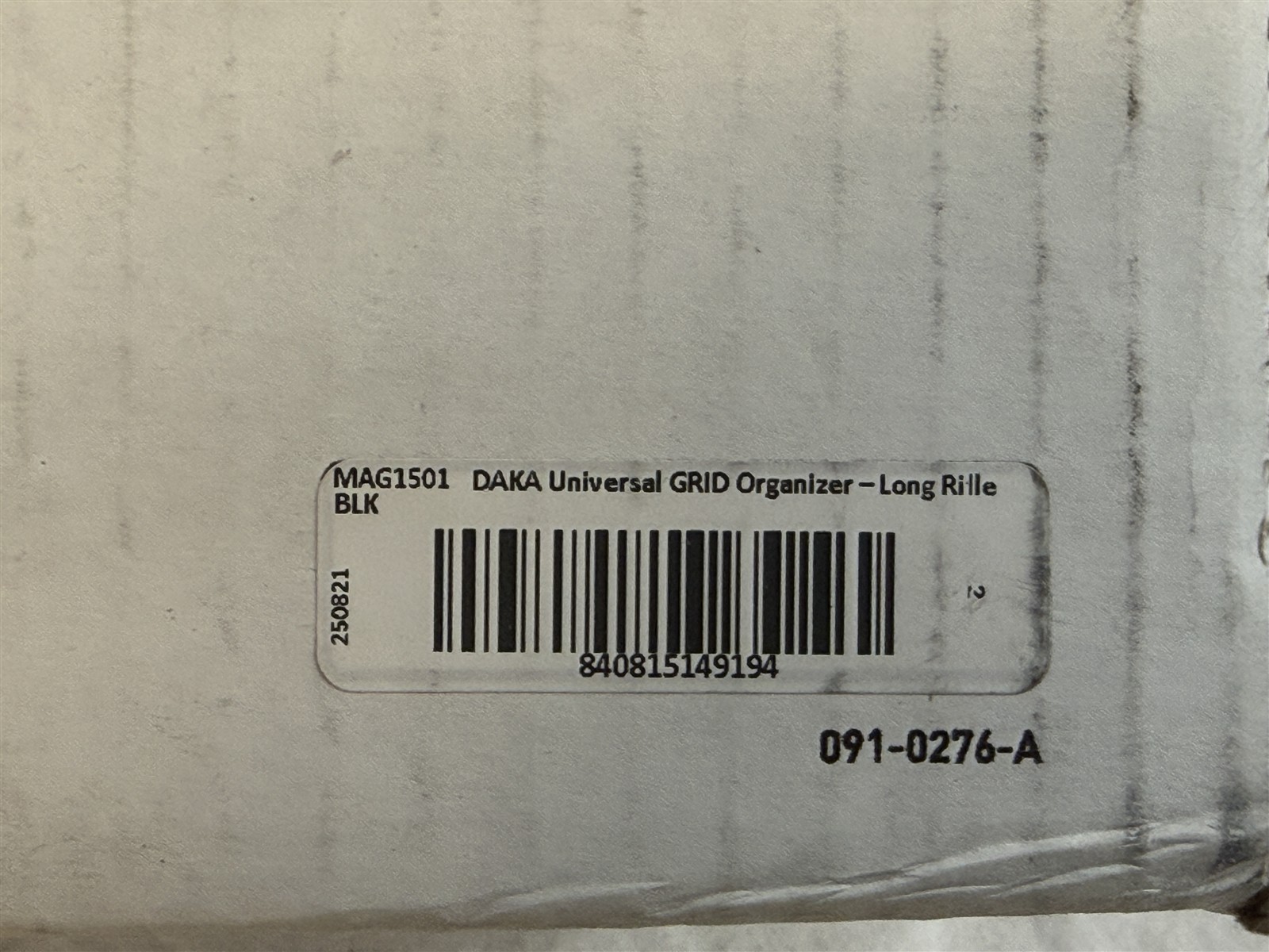 Magpul DAKA MAG1501-BLK Universal Grid Organizer (Long Rifle) - NEW