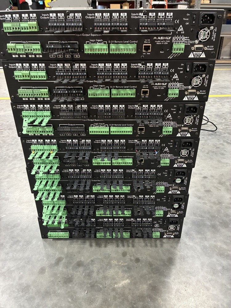 Ashly Protea Ne24.24m DSP Matrix Processor, 8 inputs/16 outputs (multiple avail)