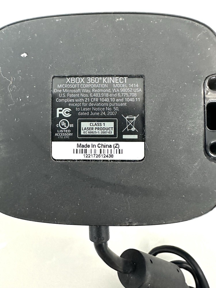 Microsoft Model:1414 Xbox 360 Kinect Sensor Bar Only - BLACK