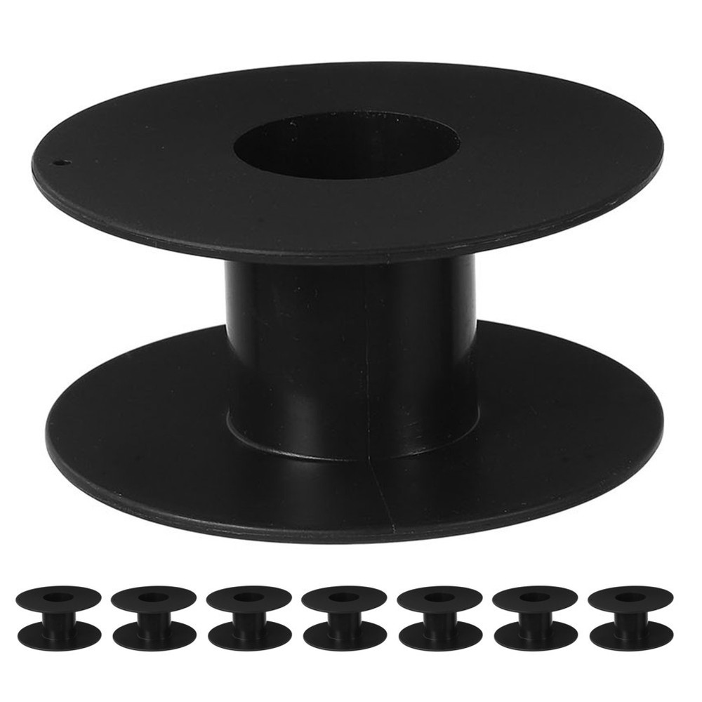 8 Pcs Plastic Spool Cable Cord Winder Electrical Storage Reel Empty Reels