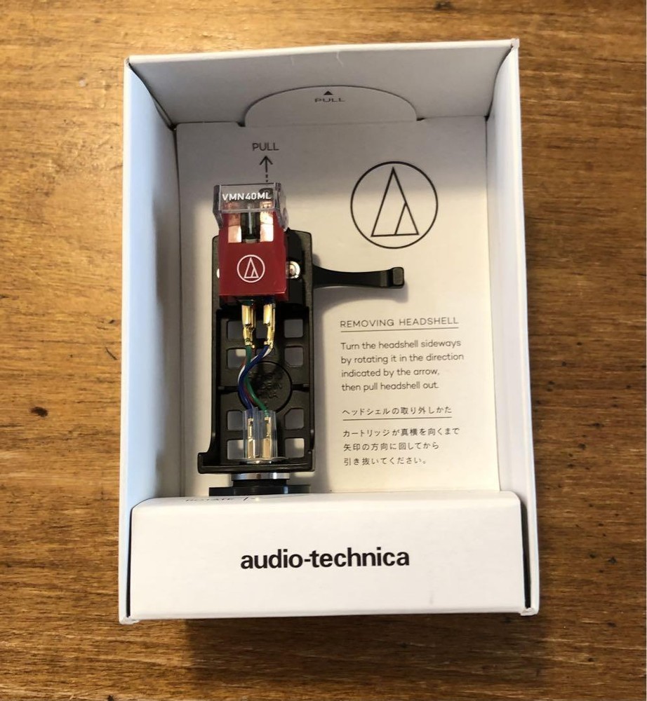 Audio-Technica VM540ML/H VM Type Record Stylus Cartridge with Headshell New