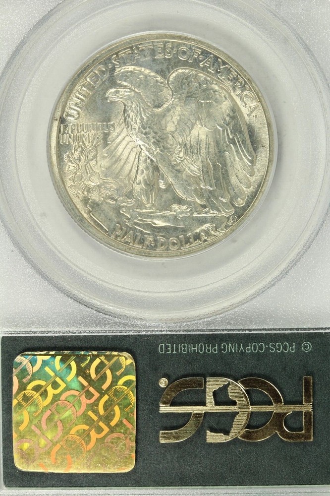 1941-D Walking Liberty Half Dollar PCGS MS64 OGH