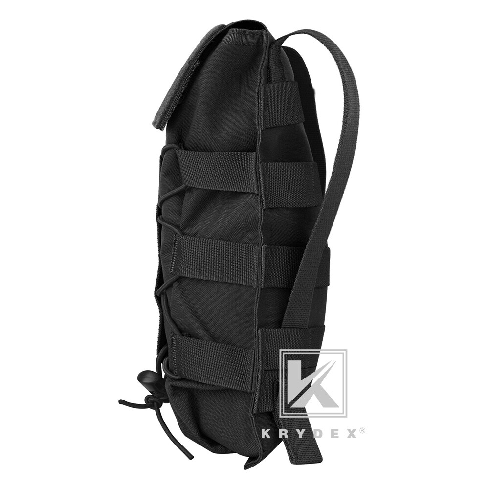 KRYDEX Tactical Hydration Carrier Pack MOLLE Pack Modular 1.5L Water Bladder BK