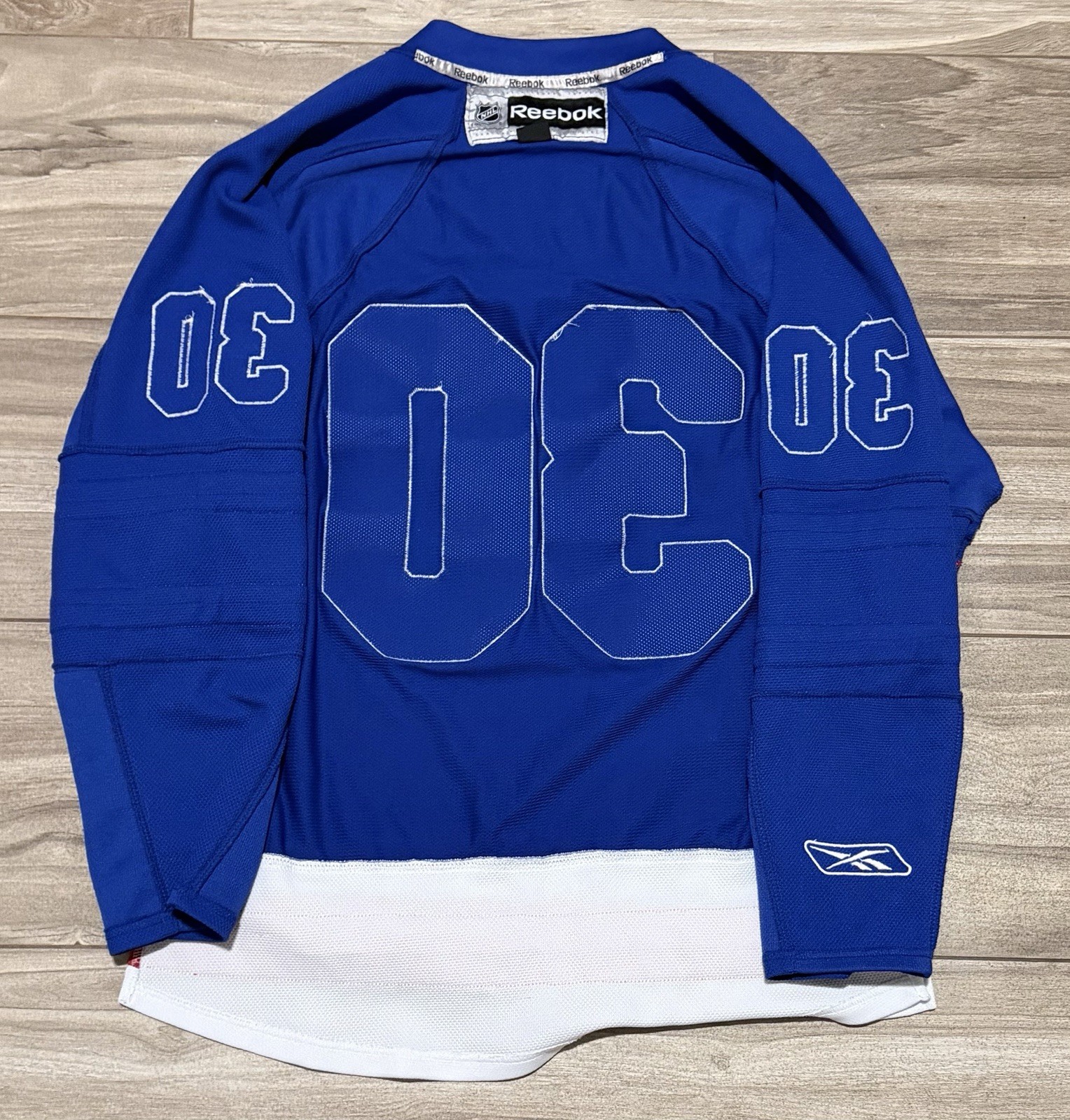 Size M - New York Rangers Henrik Lundqvist Reebok Replica Jersey Blue