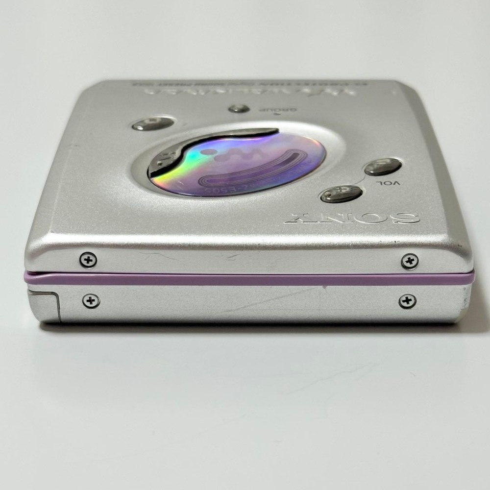 SONY MD WALKMAN Portable MD Player MZ-E505 Operation confirmed