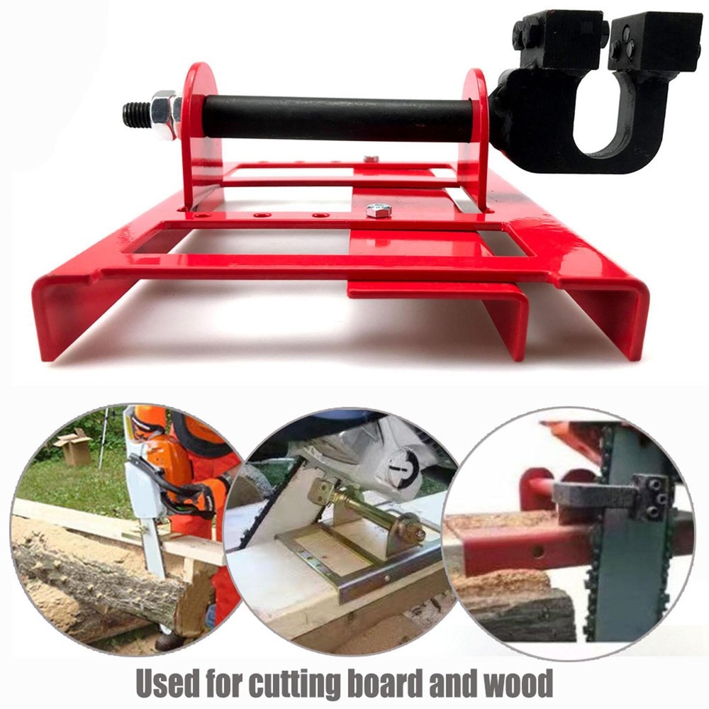 Chainsaw Lumber Guide. Easy to Use Chainsaw Attachment for Construction Workers.