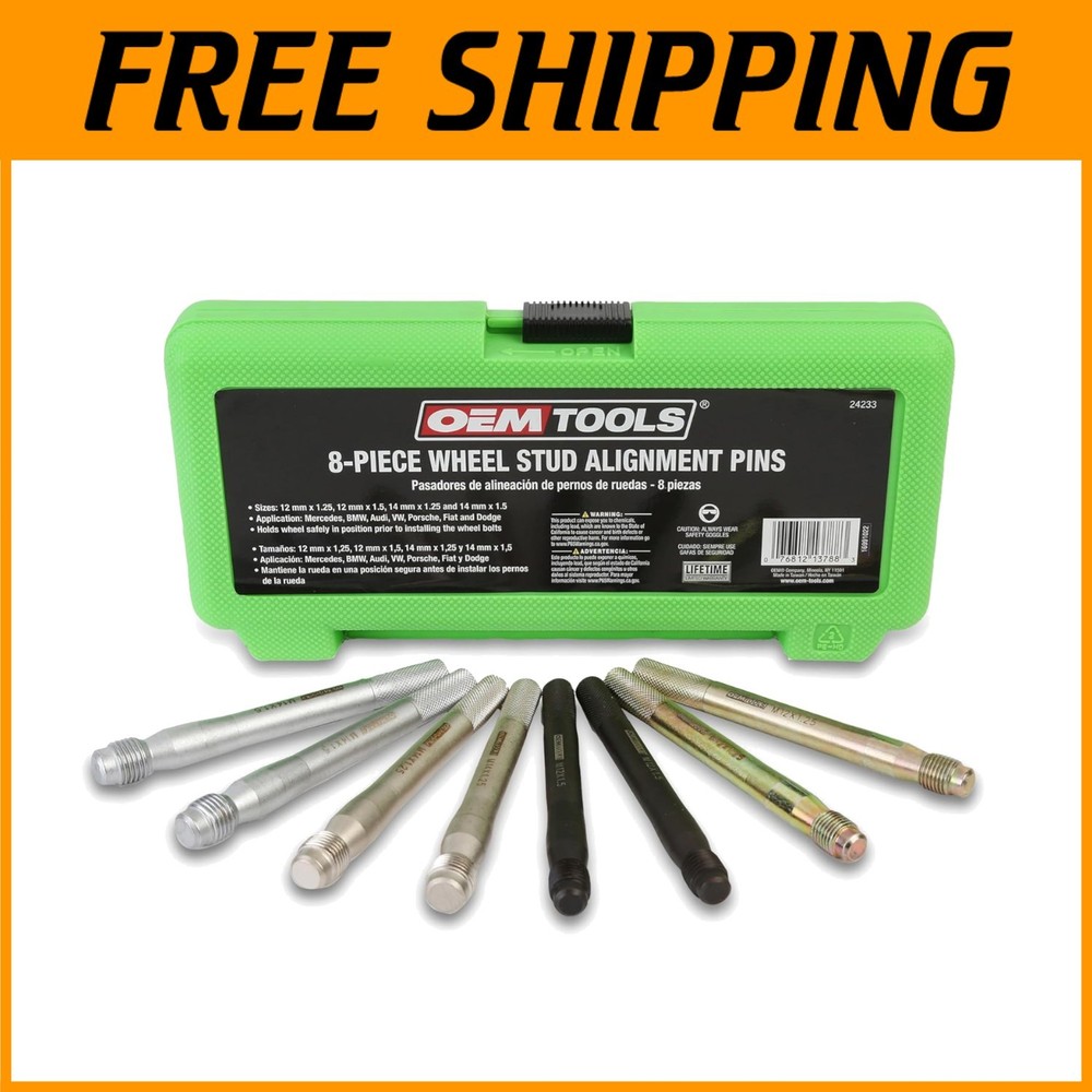 Wheel Stud Alignment Kit - 8-Piece Set