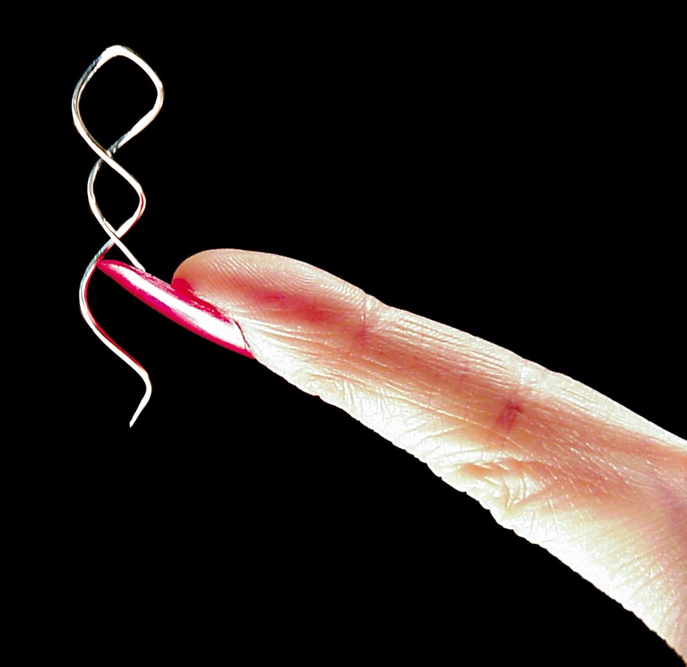 Spiral Threader Earring, Sterling Silver Dangle Earring