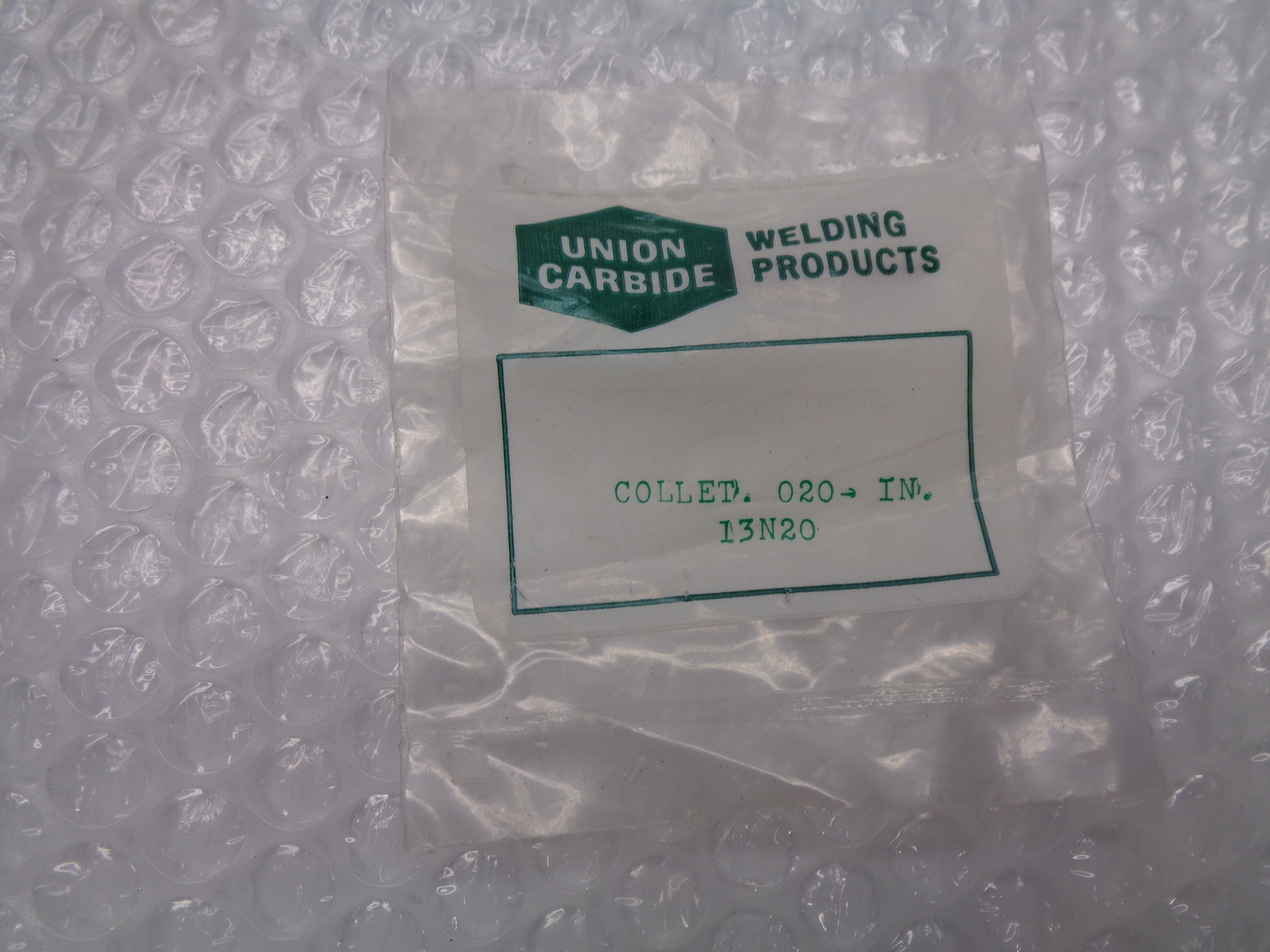 UNION CARBIDE 13N20 ARH407K COLLET LOT OF 3 NSMP