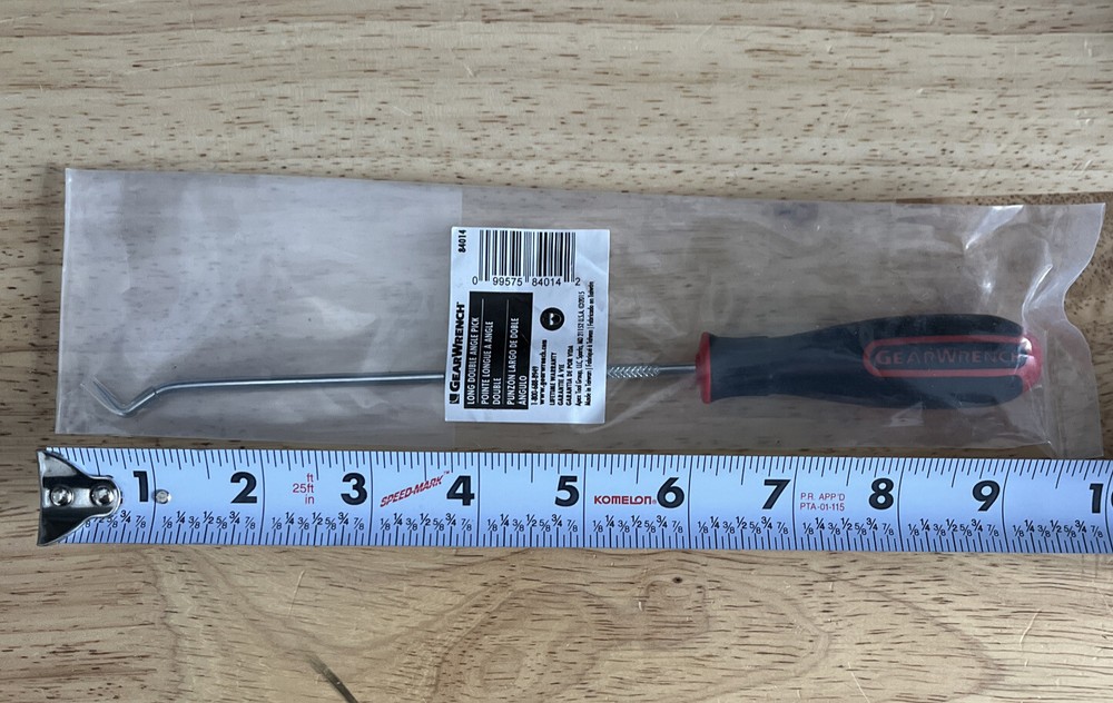 Gearwrench 84014 Long Double Angle Pick New
