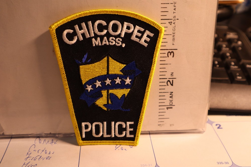 police patch  CHICOPEE POLICE MASSACHUSETTS