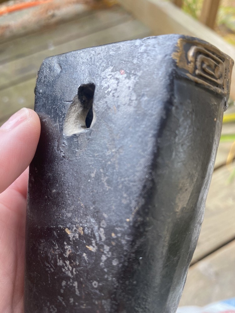 Japanese Wall Black/Red Wall Sconce Mixed Materials