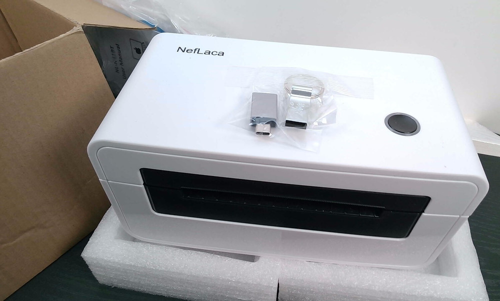 NefLaca - Thermal Label Printer - 4x6 - NL-N41BT - OpenBox