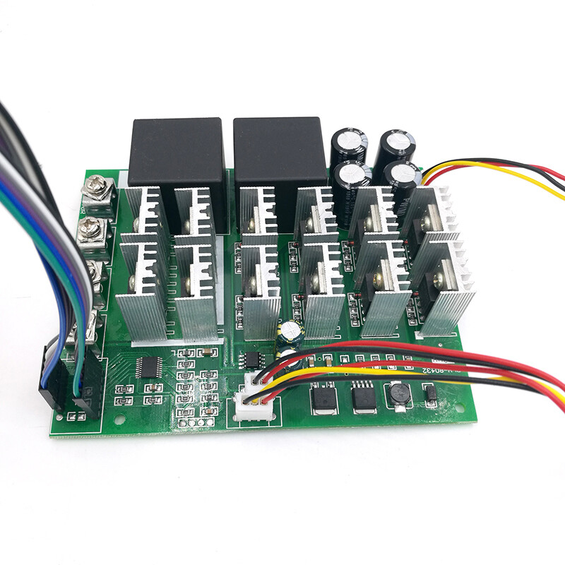 Digital 100A 10-55V PWM DC Motor Speed Controller Forward Reversal adjustable
