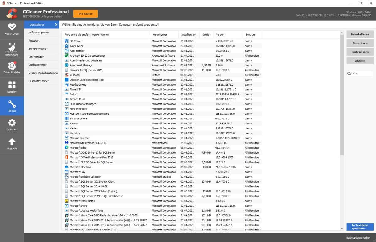 CCleaner Professional 2026 1 PC / Windows 1 Year | Tuneup | By Email ESD NEW