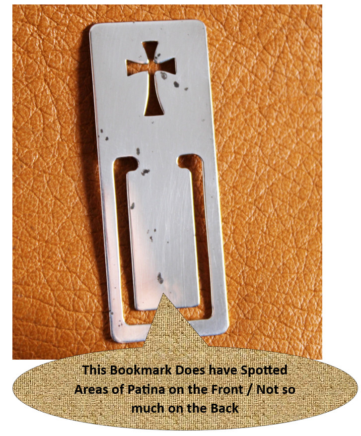 Retired James Avery CROSSLET Cutout Cross Bookmark Sterling Silver 2" Length