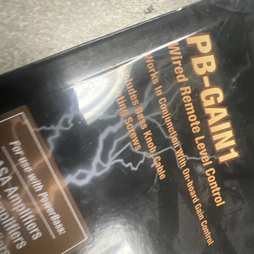 Wired remote level control PB-Gain1 Powe Bass