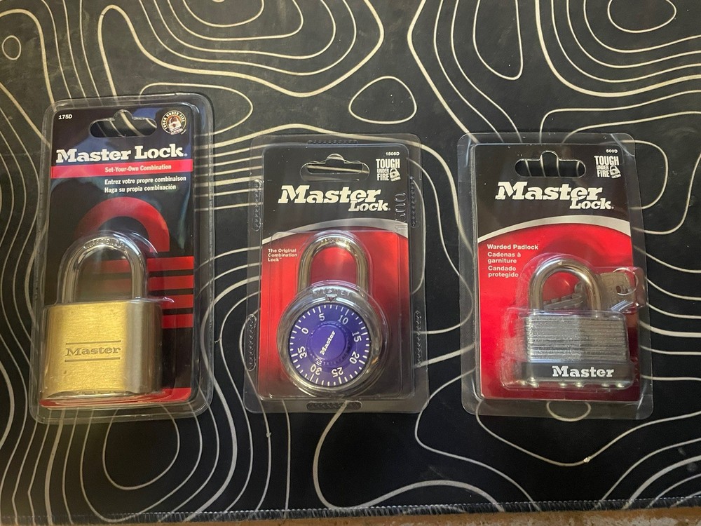 Master Lock 175D Combination Padlock