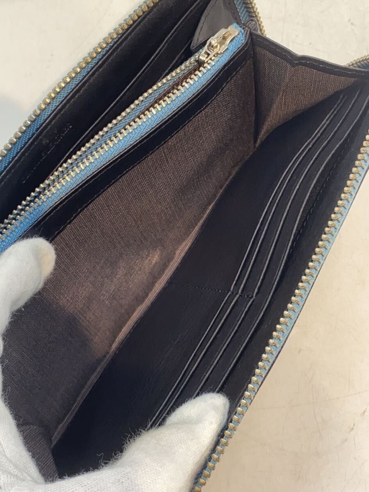 Paul Smith Long Wallet Black Plain Men's