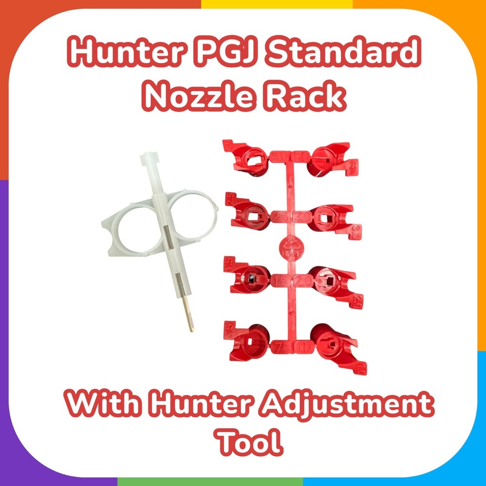 Hunter 538700 PGJ Standard Nozzle Rack Rotor & Adjustment Tool - Mini Nozzle