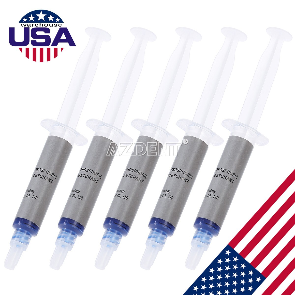 5X Dental 37% Gel de Grabador de Ácido Fosfóric Compuesto For Esmalte y dentina