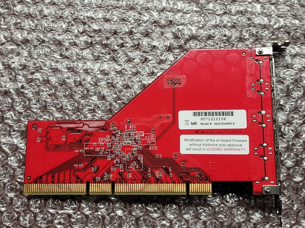 Addonics PCI-X ADS3GX4R5E