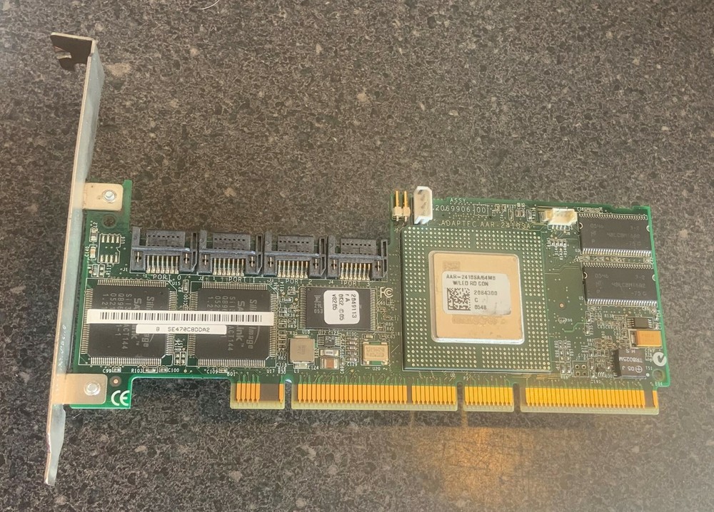 Adaptec AAR-2410SA/64 Raid Control Card