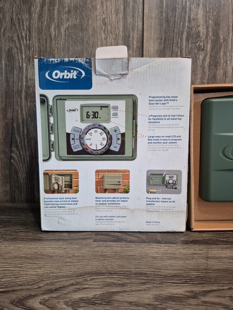 Orbit 9 Station Indoor Outdoor 3 Program Sprinkler Timer Irrigation Controller