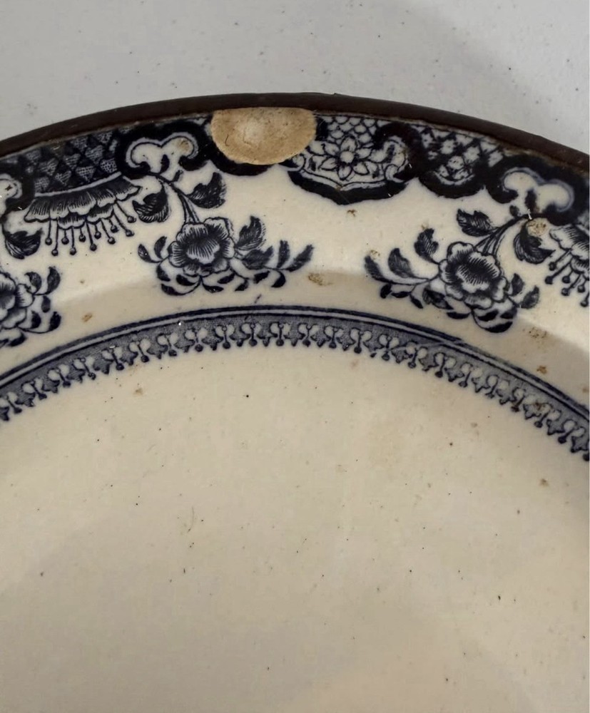 Antique Ceramic Warming Plate
