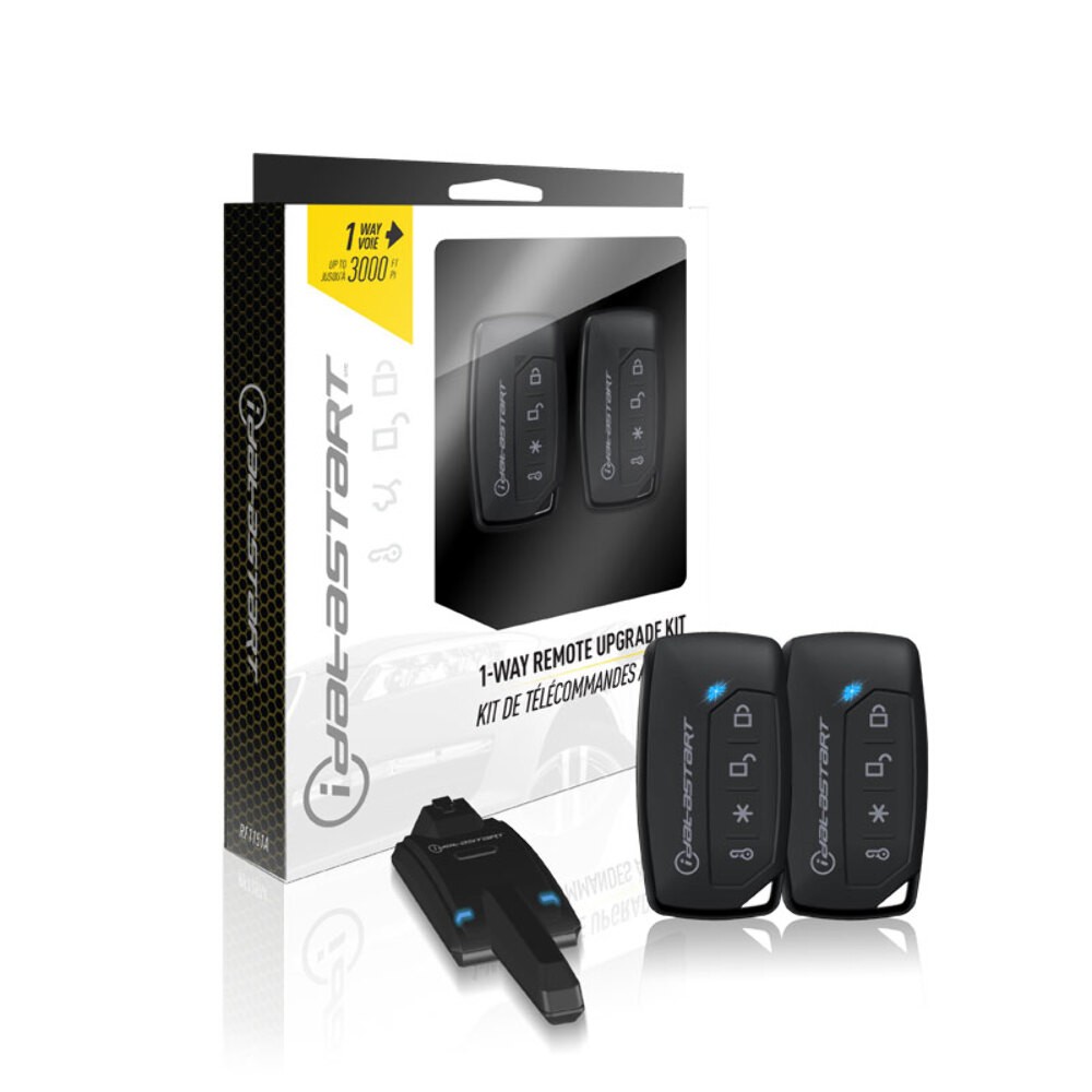 iDatastart RF1151A RF Kit Two 5-button 1-way remote control kit - 3000' Range