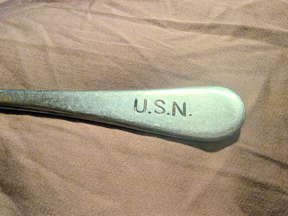 ORIGINAL WWII US NAVY MESS KIT FORK UTENSIL