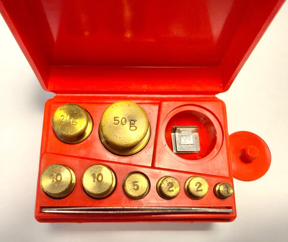 Correct Count Model 101 Calibration Weight Set - Made in USA