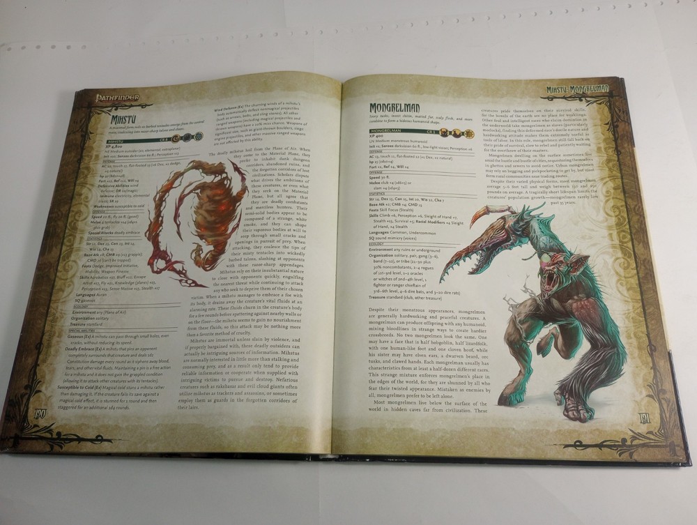 Pathfinder Roleplaying Game: Bestiary 2 - 1st Edition Hardback