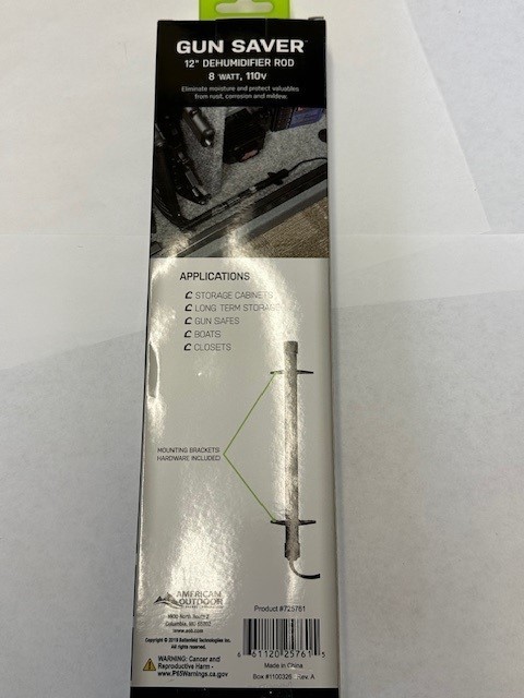 Lockdown GunSaver 12" Dehumidifier Rod