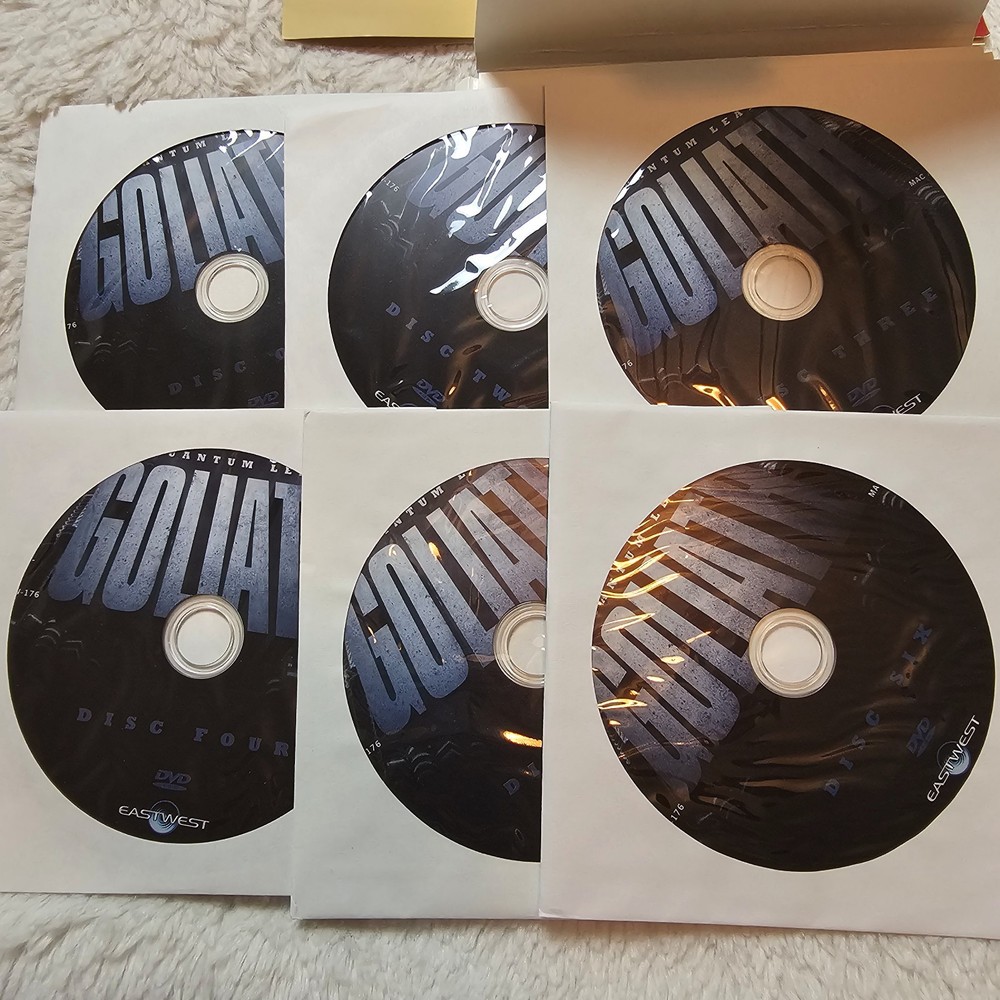 EastWest Quantum Leap Goliath Mac PC Software Discs with Box