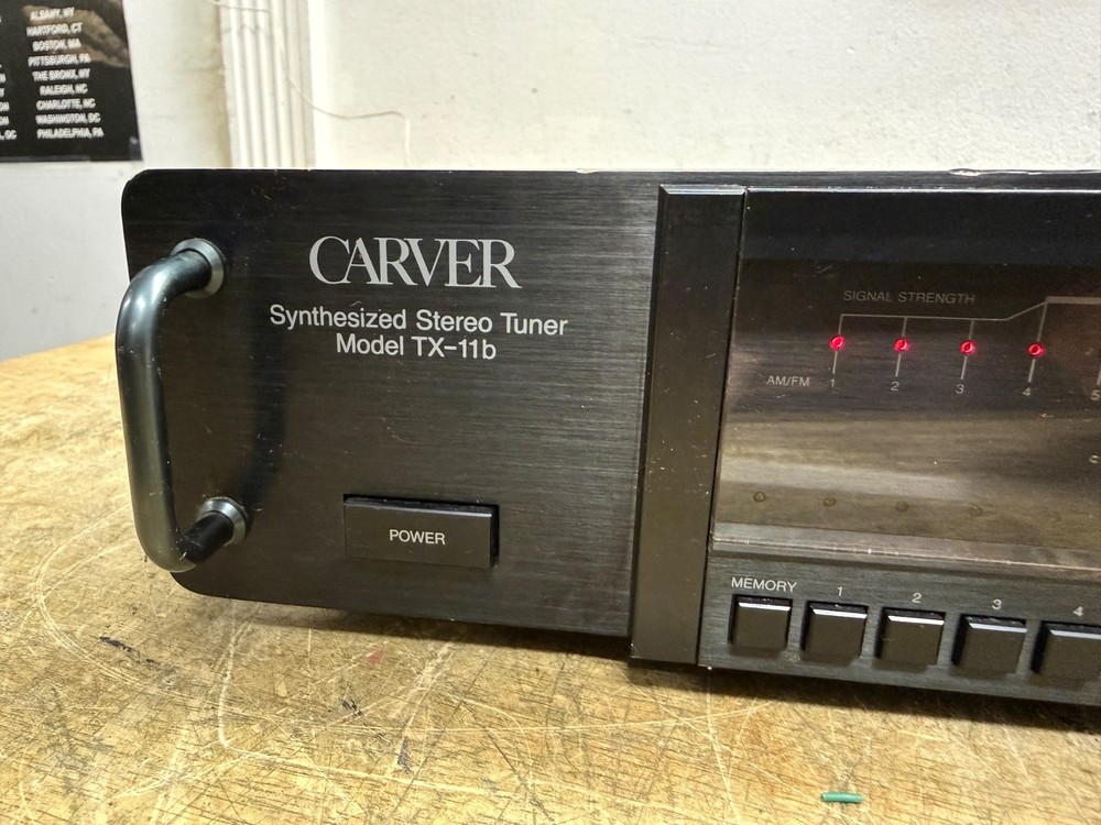 CARVER TX-11B Stereo Tuner