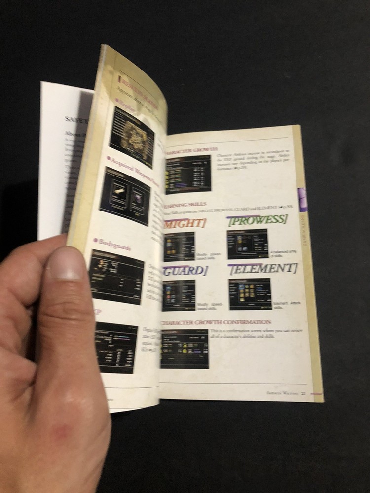 Samurai warriors Xbox Manual Only