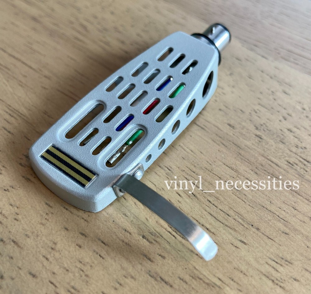 SME Replacement Turntable Headshell Silver Anodized OFC Silver Plated Wire Leads
