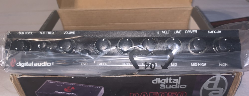 DAEQ-50 Parametric EQ Digital Audio New Open Box