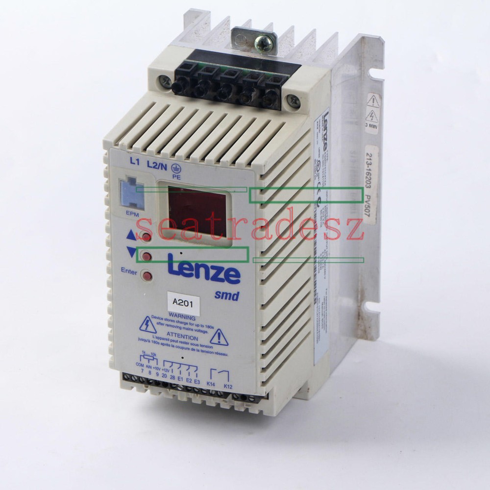 ONE Used Lenze frequency converter ESMD751C4TXA