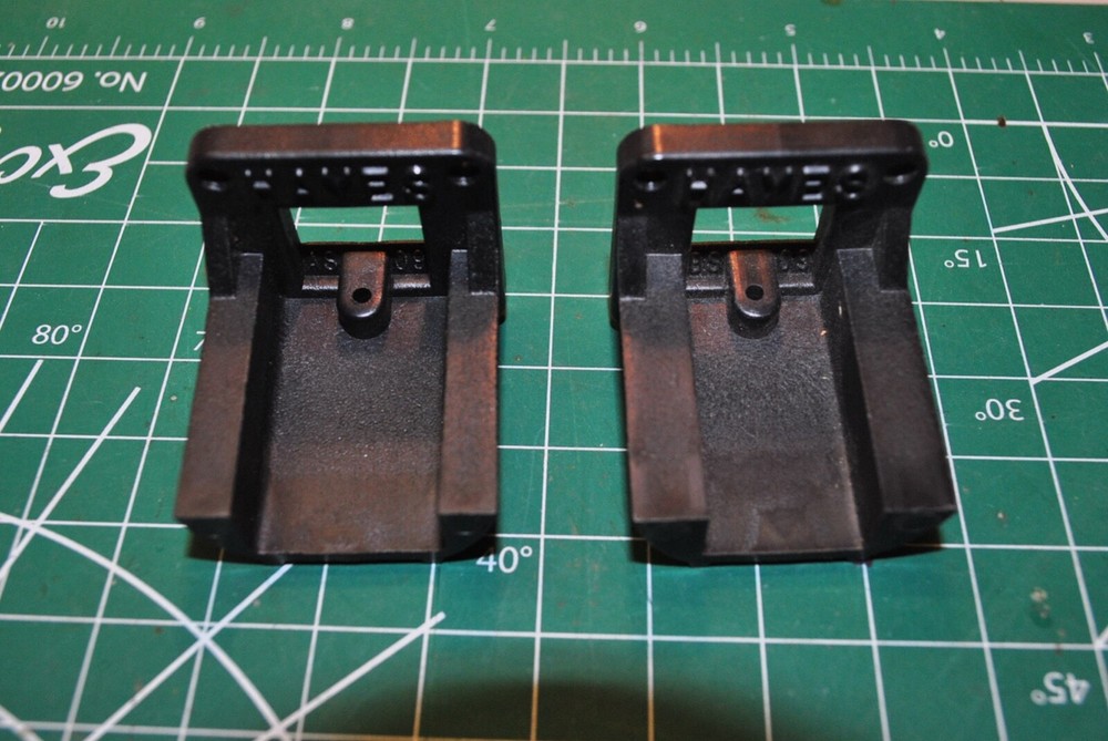 Two .09  engine mounts, Hayes