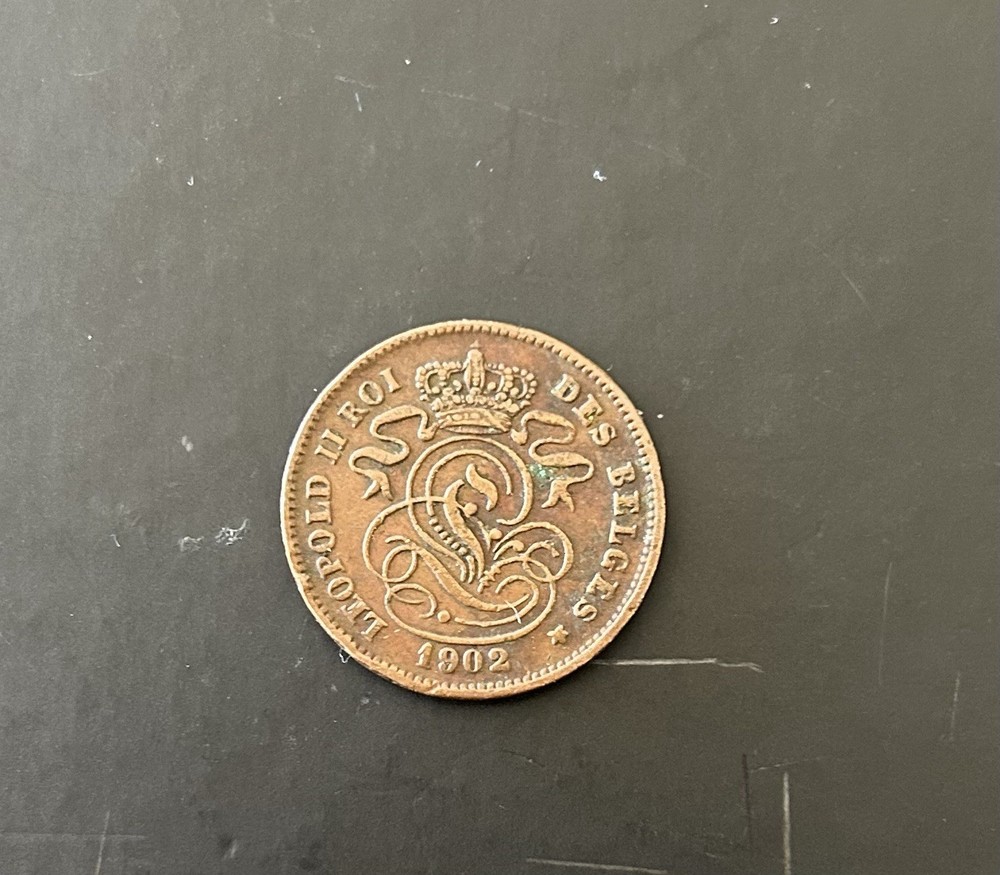 1902 2 Cents Belgium