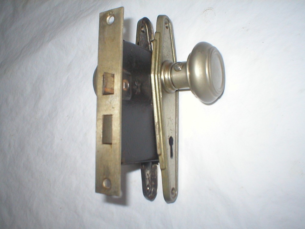 Antique Art Deco Door Hardware Set