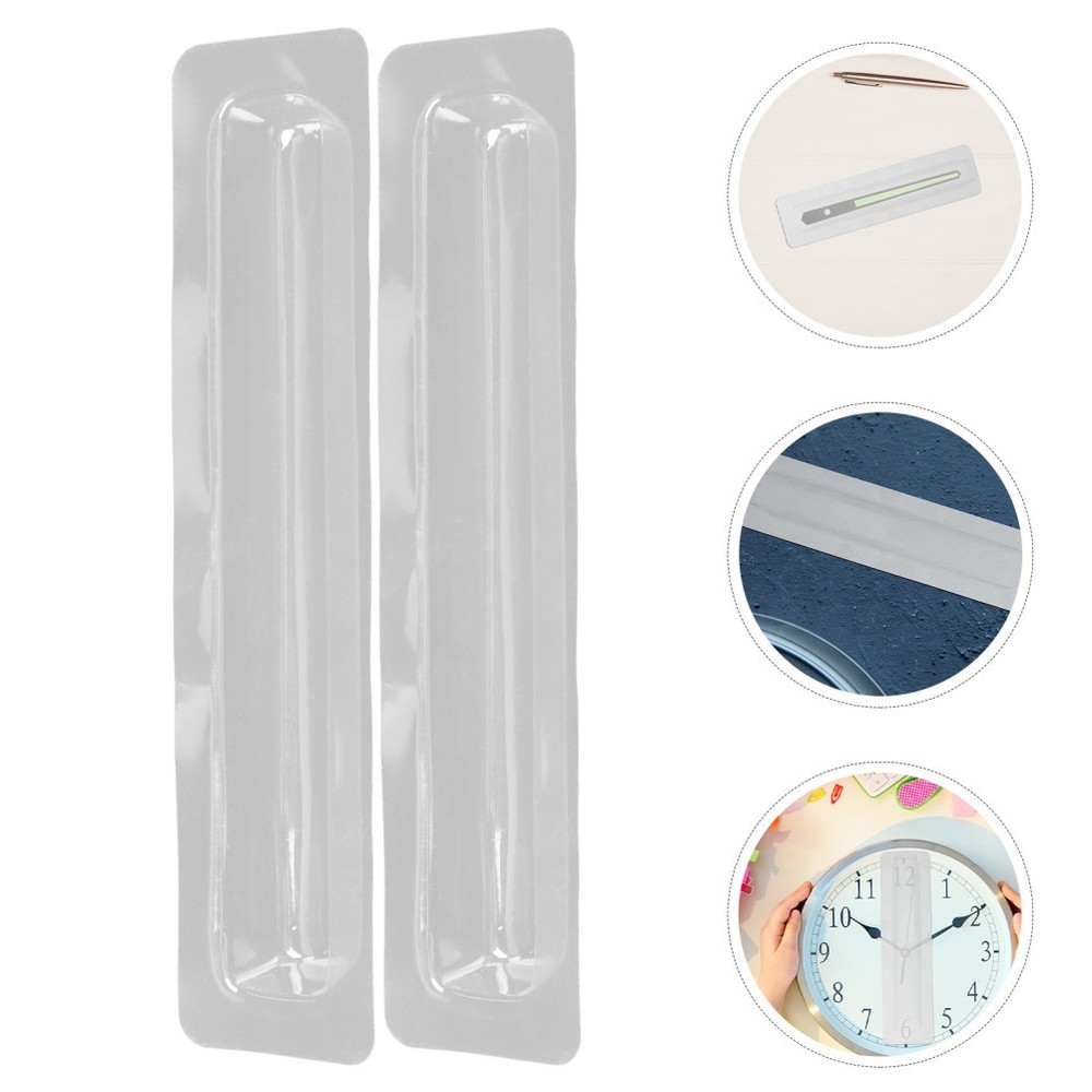 50 Pcs Wall Clock Hand Protective Cover Clear Covers Pointer Part