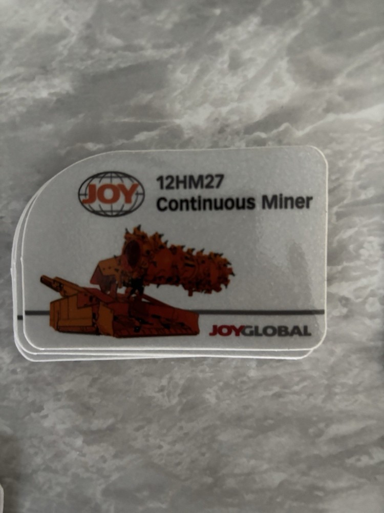 Joy Coal Mining stickers Nice