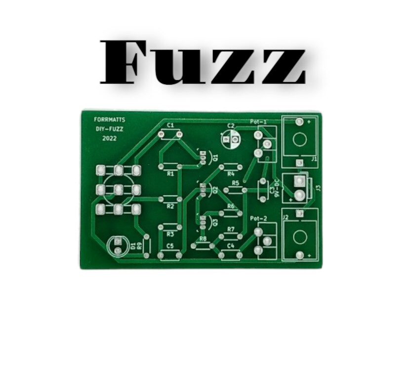 Forrmatts DIY Fuzz Pedal PCB