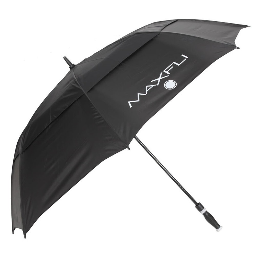 Maxfli 68" Dual Canopy Black Umbrella