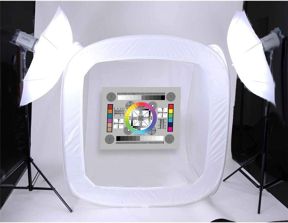 High Resolution 8.5X11 Chrome SD Professional Lens Test Chart, 3-Pack